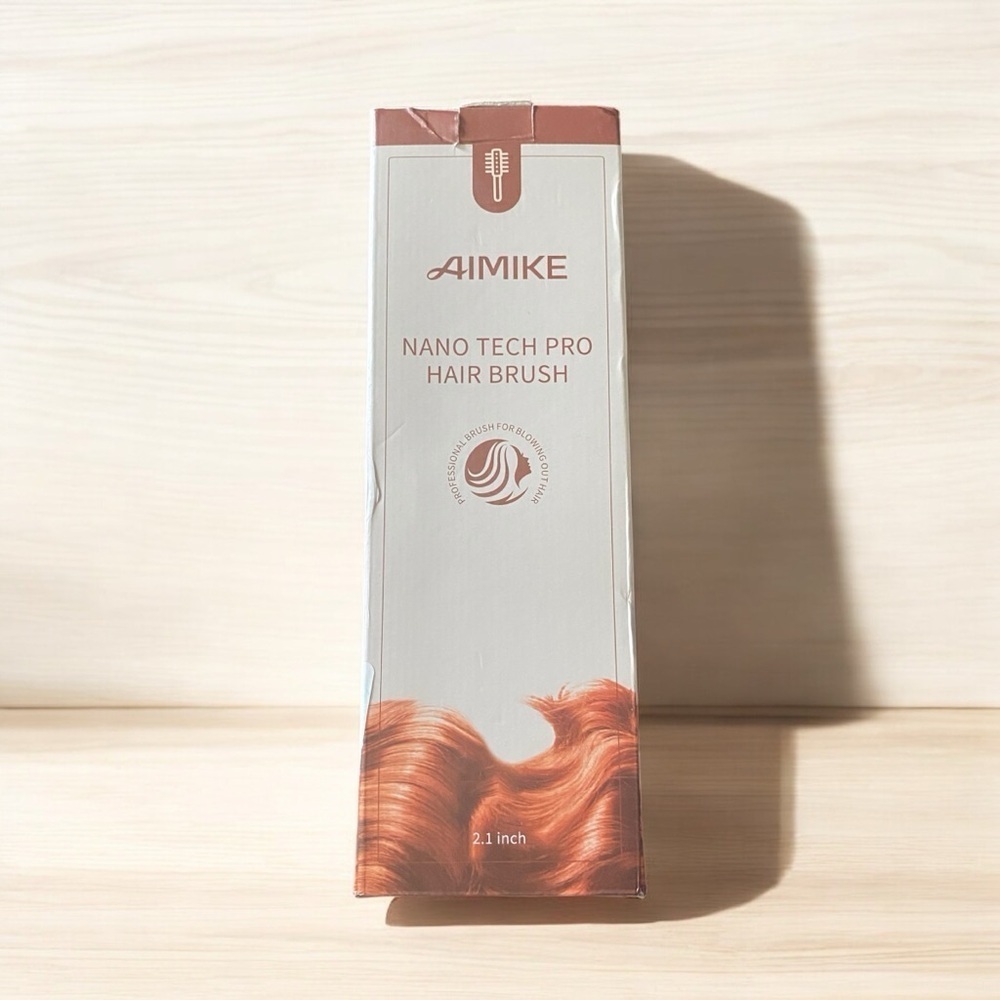 #105-NWT-AIMIKE-NANO TECH PRO HAIR BRUSH